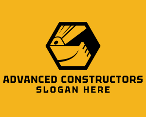 Industrial Machine Excavator logo design