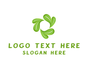 Recycle Herbal Leaves logo