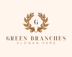 Acorn Branch Farm logo design