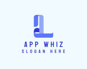 Ribbon Software App logo design