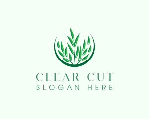 Grass Eco Nature logo design