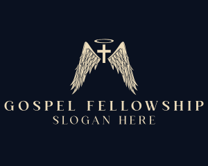 Cross Halo Wings logo