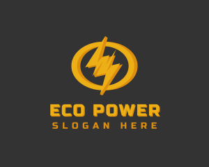 Solar Volt Electricity logo design