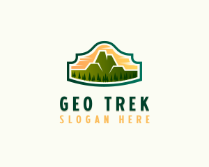 Mountain Trek Hiking logo design