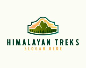 Mountain Trek Hiking logo design