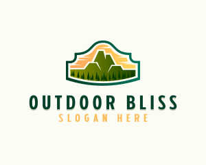 Mountain Trek Hiking logo design