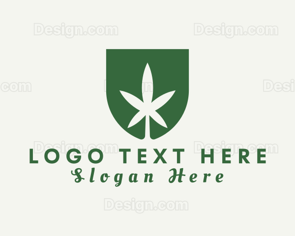 Weed Plantation Shield Logo