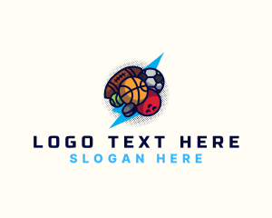 Sports Ball Game logo design