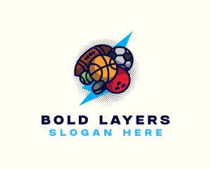 Sports Ball Game logo design