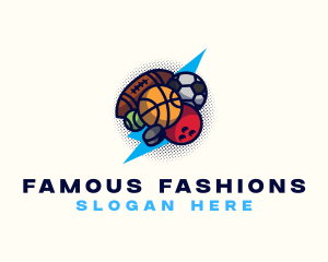 Sports Ball Game logo design