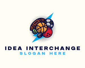 Sports Ball Game logo design