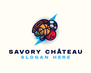 Sports Ball Game logo design