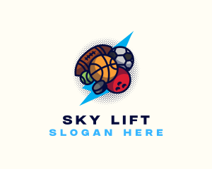 Sports Ball Game logo design