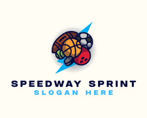 Sports Ball Game logo design