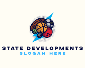 Sports Ball Game logo design