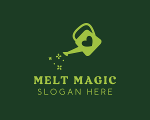 Garden Watering Can logo design