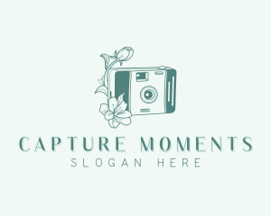Floral Camera Photographer logo