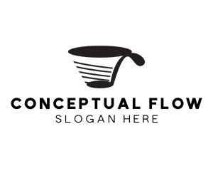 Musical Note Teacup logo