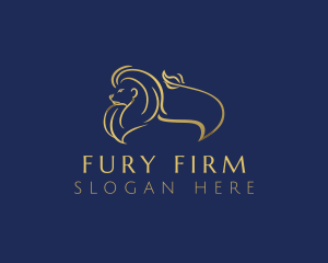 Premium Lion Firm logo design