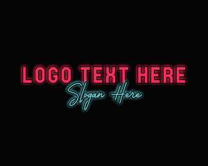 Neon Sign Business logo