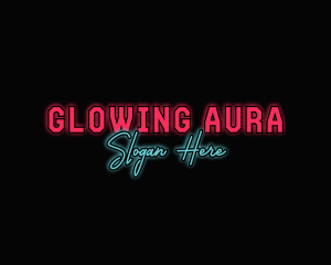 Neon Sign Business logo design