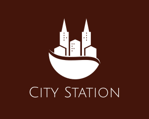 Coffee Bean City logo design