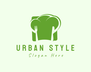 Vegan Chef Hat  logo