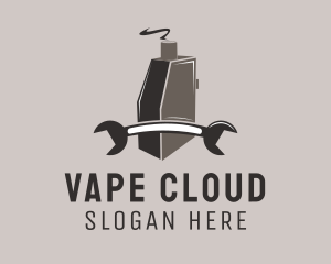 Vape Mechanic Cigarette  logo design