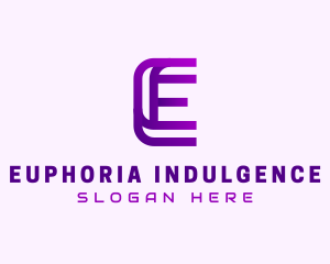 Modern Firm Letter E  logo