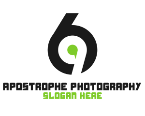 Green Apostrophe Number 69 logo