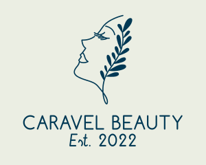 Natural Beauty Dermatologist logo design