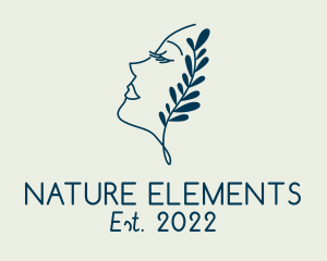 Natural Beauty Dermatologist logo design