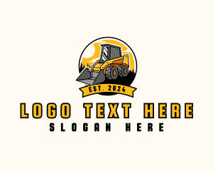 Skid Steer Loader Industrial logo