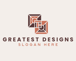 Interior Design Tile Decor logo design