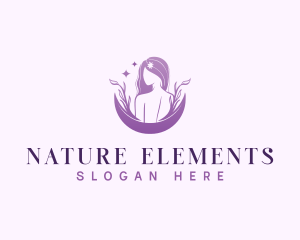 Waxing Spa Woman Logo