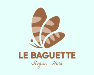 Butterfly Bread Bakery logo design