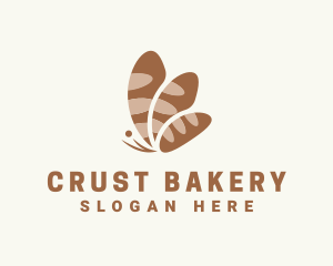 Butterfly Bread Bakery logo design