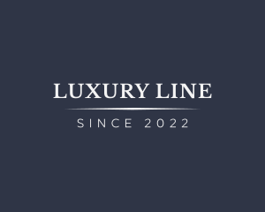 Professional Luxury Serif logo design