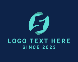 Software Letter S logo