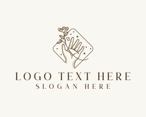 Beauty Hand Floral logo