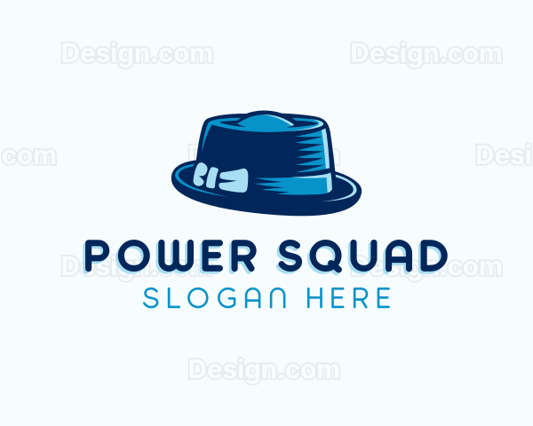 Bowler Hat Fashion Logo
