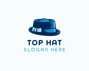 Bowler Hat Fashion logo design