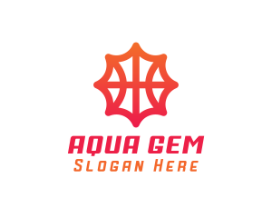 Basketball Bottle Cap logo design