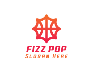 Basketball Bottle Cap logo design