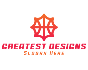 Basketball Bottle Cap logo design