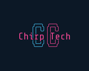 Neon Software Tech logo design