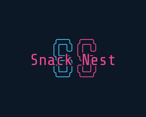 Neon Software Tech logo design