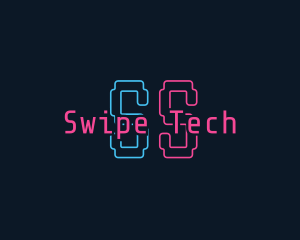 Neon Software Tech logo design