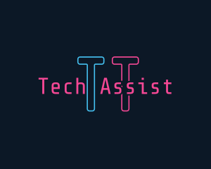 Neon Software Tech logo design