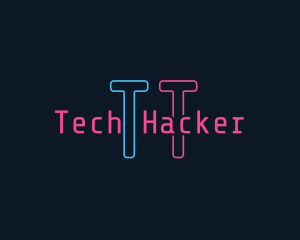 Neon Software Tech logo design